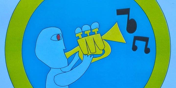 Bilde/illustrasjon for Kreativt verksted "Ung kunst i bevegelse" Kreativt verksted "Ung kunst i bevegelse"